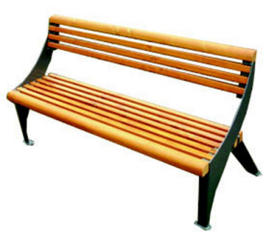 Parková lavička - ocel-dřevo MM700189