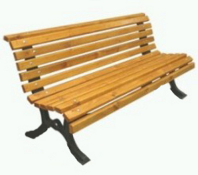 Parková lavička - litina-dřevo MM700213
