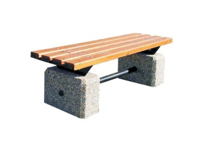 Parková lavička - beton-dřevo MM800288